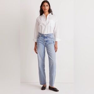 Madewell Low-Slung Straight Leg Jeans Wash Sz 29